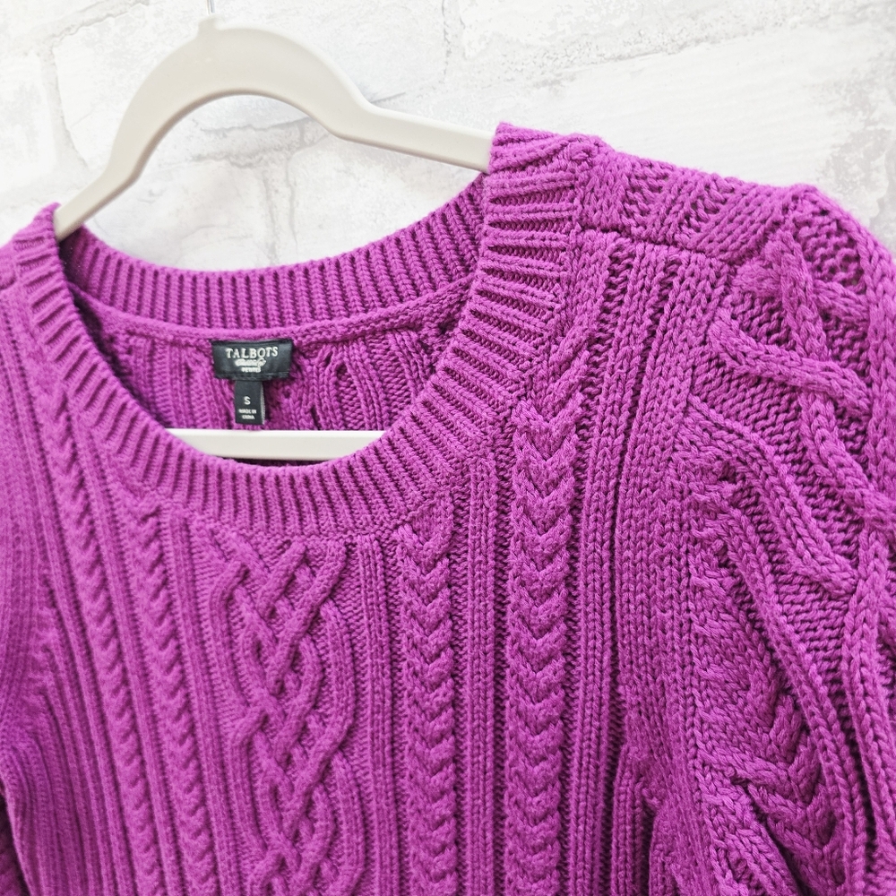 Talbots Cableknit Sweater - Picture 3 of 6